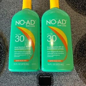 NO-AD Sun Care SPF 30 Sunscreen Lotion